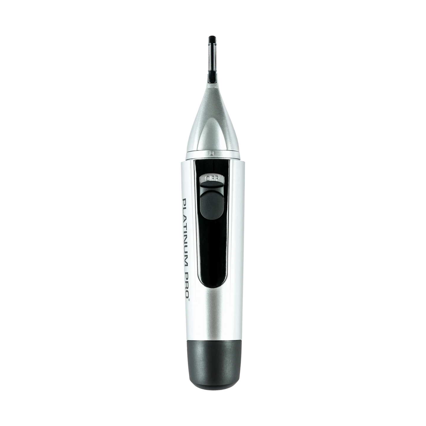 PLATINUM PRO by MANGROOMER -  New Advanced Nose Trimmer, Ear Hair Trimmer and Eyebrow Trimmer with Bonus Light and Exclusive Storage Case!