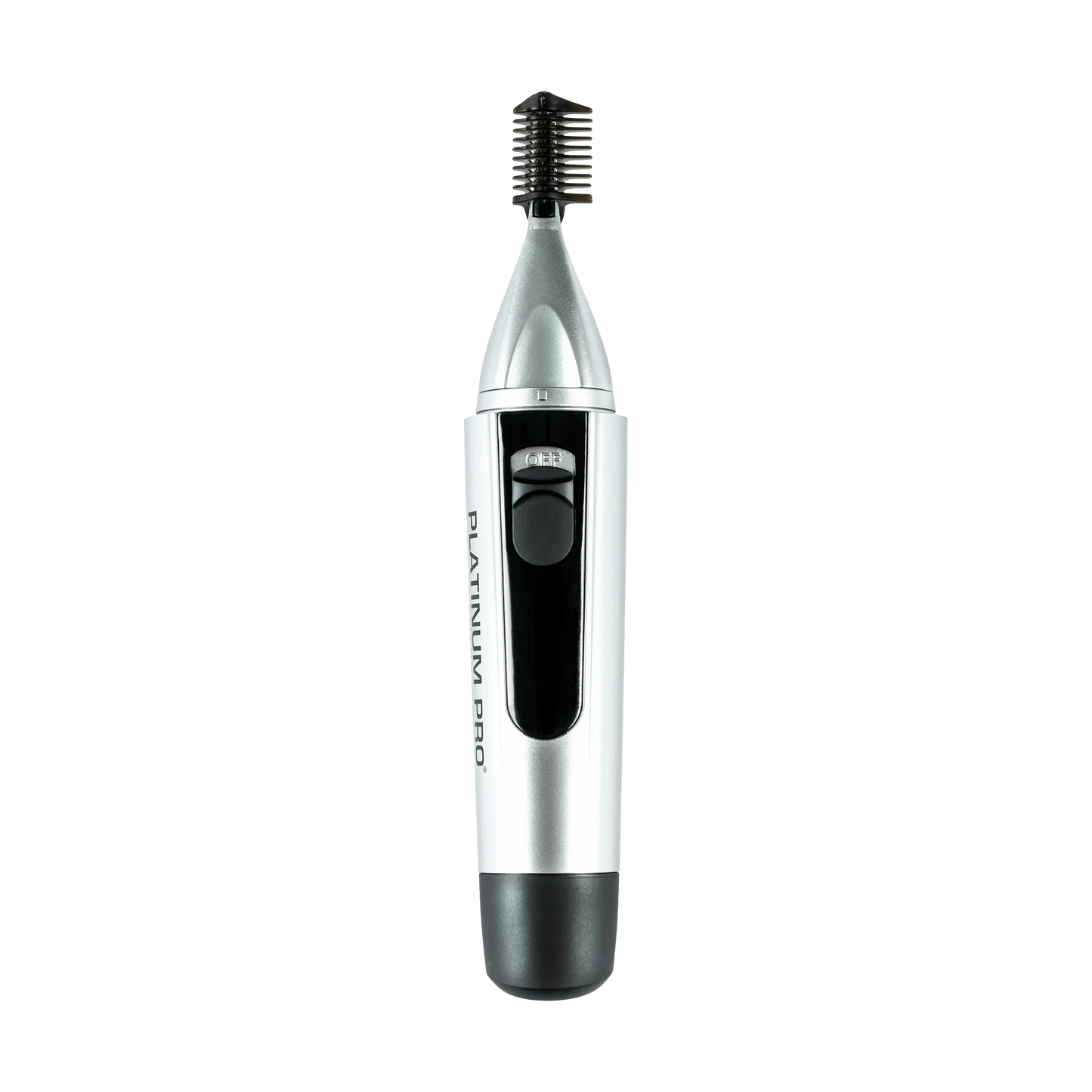 PLATINUM PRO by MANGROOMER -  New Advanced Nose Trimmer, Ear Hair Trimmer and Eyebrow Trimmer with Bonus Light and Exclusive Storage Case!