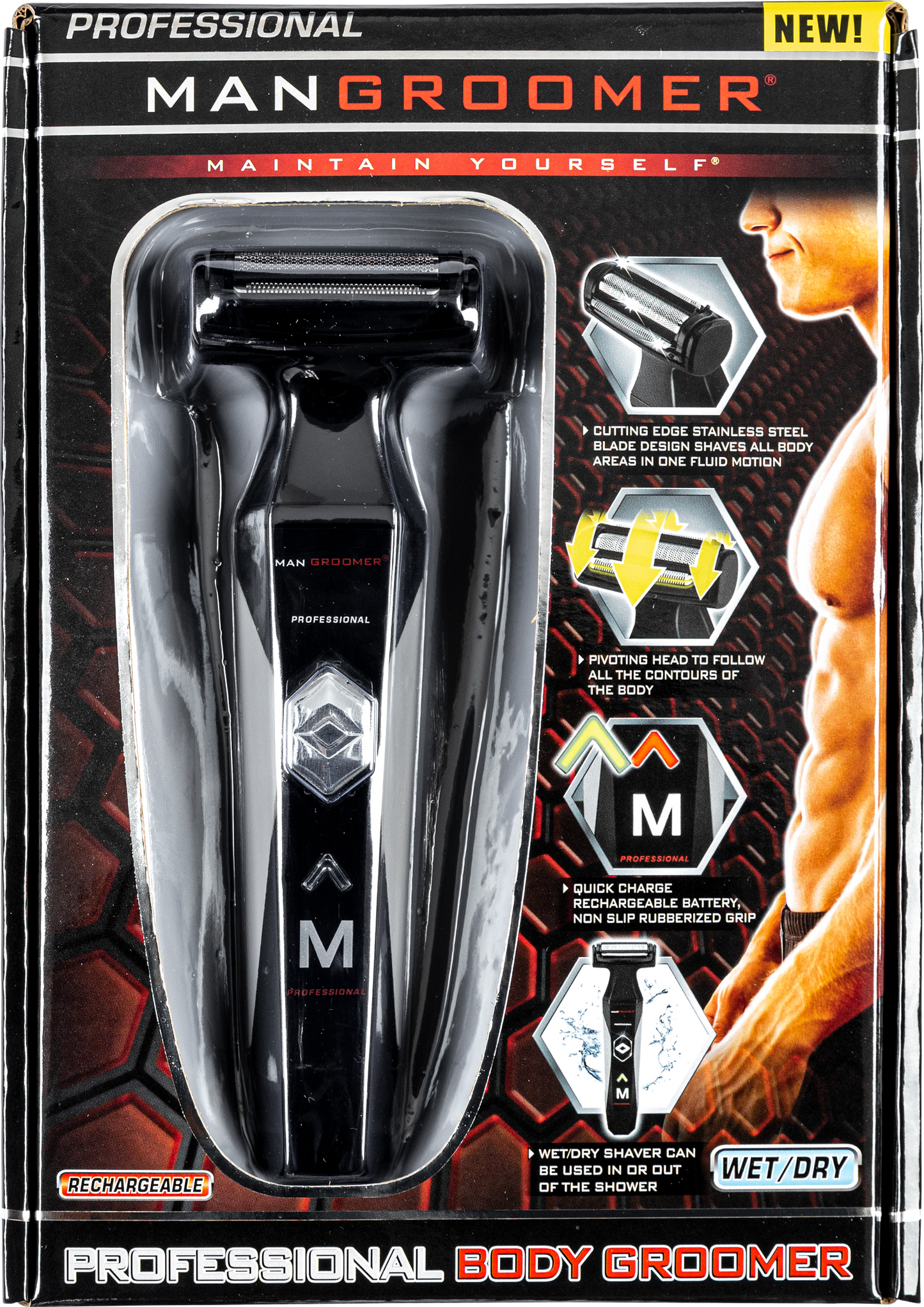 2.0 PROFESSIONAL Body Groomer and Trimmer, Wet or Dry