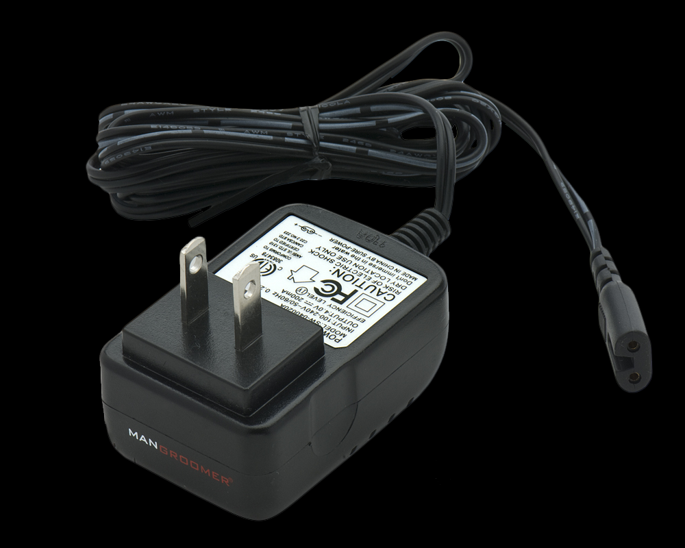 Replacement Power Adaptor for the LITHIUM MAX and LITHIUM MAX PLUS+ Back Shavers