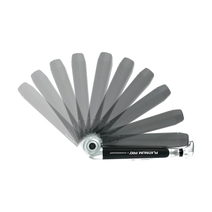 PLATINUM PRO by MANGROOMER - New Back Shaver with 3 Shock Absorber Flex Heads, Power Hinge, Extreme Reach Handle & Bonus Case! (Generation 8.0)