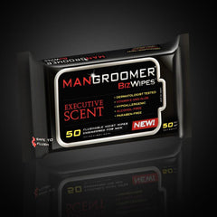 MANGROOMER Biz Wipes® - Flushable Moist Personal Man Wipes Engineered for Men