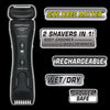 Charging Cradle and Power Adapter for Lithium Max Plus+ and Platinum Pro Body Groomer