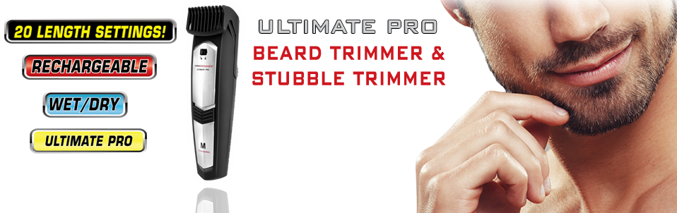 Ultimate Pro Beard Trimmer and Stubble Trimmer