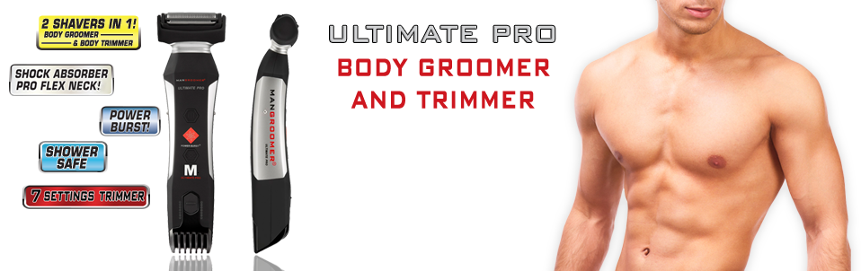 ULTIMATE PRO Body Groomer and Body Trimmer